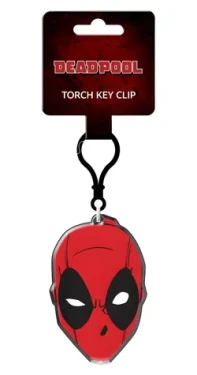PYRAMID Klíčenka Deadpool se svítilnou