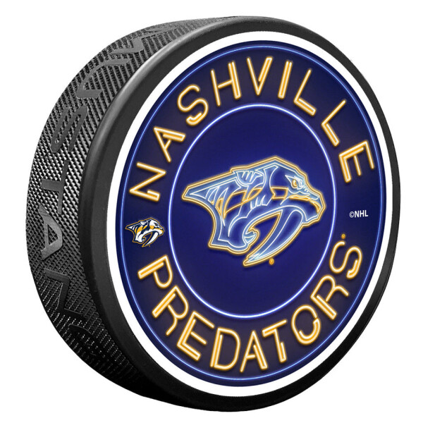 Mustang Puk Nashville Predators NHL Neon