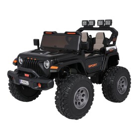 Mamido Elektrické autíčko Extreme Sport 4x4 s proměnlivou velikostí černé