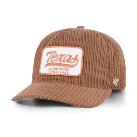 47 Brand Pánská kšiltovka Texas Longhorns NCAA Corduroy Patch Hitch Adjustable
