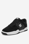 Tenisky DC Shoes CENTRAL ADYS100551-BKW Látkový materiál,Syntetický materiál,Přírodní kůže (useň) - Semiš
