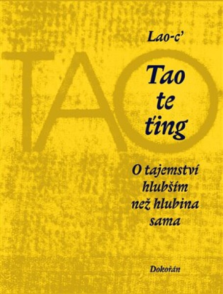 Tao te ťing