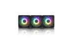 InWin Mercury AM120S RGB 3ks černá / 120mm / 29 dB @ 2000 RPM / Long Lifespan Sleeve Bearing / 60 CFM / 3-Pin + 4-Pin (IW-FN-AM120S-3PK)