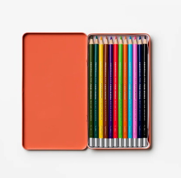 Printworks Printworks, PW00567, sada akvarelových pastelek, základní odstíny, 12 ks 22241