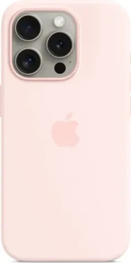 Apple Silikonové s MagSafe iPhone 15 Pro, světle růžové MT1F3ZM/A