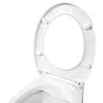 Mereo WC kombi, RIMLESS, spodní odpad s armaturou VSD98