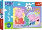 TREFL Puzzle Prasátko Peppa: Šťastná Peppa