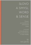 Slovo a smysl 32/ Word &amp; Sense 32