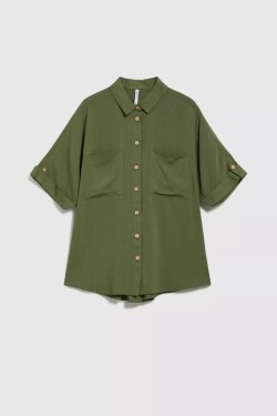 Zelená dámská košile