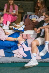 Bella Rose Ponožky Dneska ne velikost M (40-43), bílá barva, textil