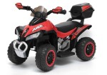 Mamido Dětská elektrická čtyřkolka Race červená