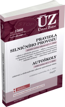 ÚZ 1566 Pravidla silničního provozu, Autoškoly (poškozená)