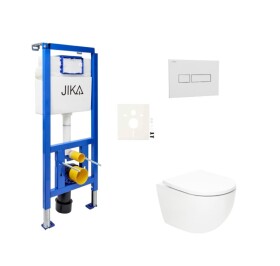 Závěsný WC set do lehkých stěn / předstěnová SAT Fusion SIKOJSTORFU1 SIKOJSTORFU1