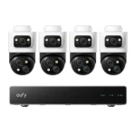 Anker eufy Bezpečnostní NVR PoE systém / sada NVR jednotka+4ks venkovní kamera Anker eufy S4 Max 4K (E8E00322)