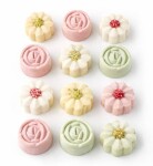 Dortisimo Silikonová forma na pečení/na mražené dezerty Květiny (na 15 ks) 16,5 cm