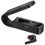 Tie Studio Bluetooth 4.1 Sport sportovní špuntová sluchátka Bluetooth® černá headset, regulace hlasitosti, odolné vůči p