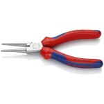 Knipex 38 91 200 pro elektroniku a jemnou mechaniku ploché jehlové kleště 45° zahnuté vanadová elektrikářská ocel 200 mm