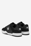 Tenisky DC Shoes CENTRAL ADYS100551-BKW Látkový materiál,Syntetický materiál,Přírodní kůže (useň) - Semiš
