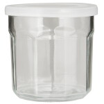 Ib Laursen Skleněná dóza s víčkem Transparent 400 ml, čirá barva, sklo, plast