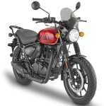 A201 miniplexi kouřové s nerezovým úchytem na světlomet, vxš295x325 mm