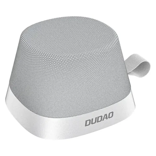 Dudao Y20 stříbrná / Bezdrátový reproduktor / magnetický držák / USB-C / Bluetooth 5.3 (208085)