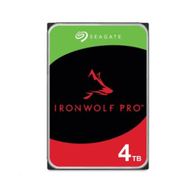 SEAGATE HDD 4TB IRONWOLF PRO (NAS), 3.5", SATAIII, 7200 RPM, Cache 256MB EDF_612406
