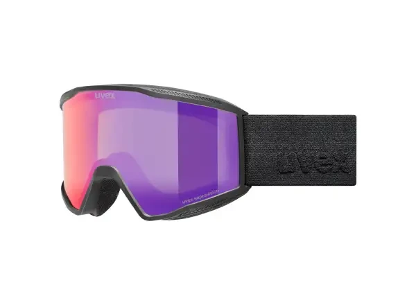 Uvex Blast FM lyžařské brýle black matt/blue - yellow