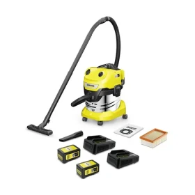Kärcher WD 4-18 S Dual Battery Set V-20/22 / Aku Vysavač / 2x18V / 2x 5.0 Ah / 20 L (1.628-626.0)