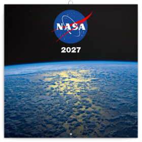 NOTIQUE Grid calendar NASA 2027, 30 x 30 cm