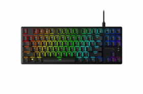 HyperX Alloy Origins Core / Mechanická herní klávesnice / HyperX Red / US / RGB LED podsvícení / anti-ghosting (HX-KB7RDX-US)