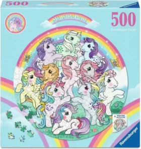Ravensburger 120018230 Kruhové puzzle: Můj malý Pony 500 dílků