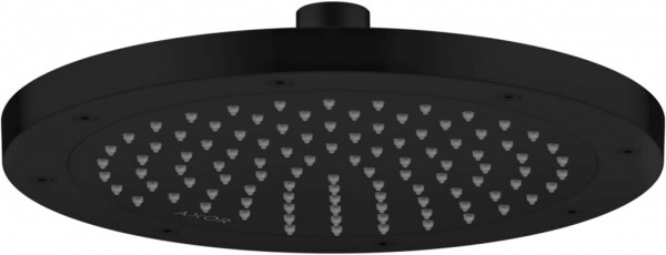 AXOR - Sprchový program Hlavová sprcha 245, 1 proud, EcoSmart, matná černá 35381670