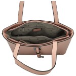 Luxusní dámská kabelka na rameno Delami Athena Aura, růžová