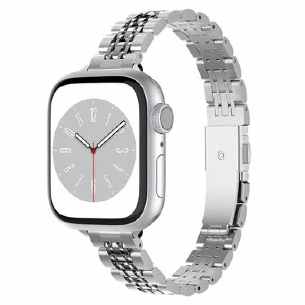 Spigen Shine Fit řemínek pro Apple Watch 41mm/40mm/38mm stříbrná (AMP06920)