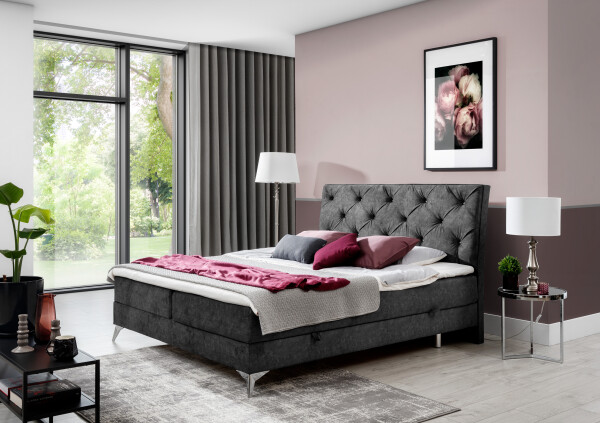 Boxspring Adel Barva korpusu: Dora 95, Rozměr: 160 x 200 cm