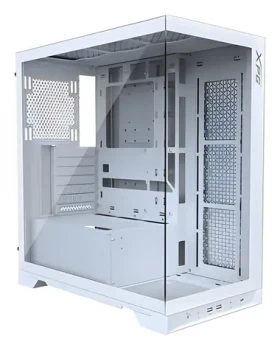 ADATA XPG INVADER X bílá / Skříň / ATX, mATX, Mini-ITX / tvrzené sklo / 2x USB-A 3.2 / 1x USB-C 3.2 / bez zdroje (INVADERXMTWOF-WHCWW)