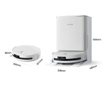 Ecovacs Deebot T90 Omni bílá / Robotický vysavač / vysávání mopování / 16600 Pa / samočistící stanice (Deebot T90 Omni)