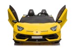 Mamido Dětské elektrické autíčko Lamborghini Aventador SX2028 žluté