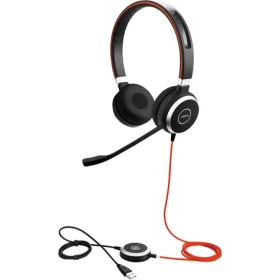 Jabra Evolve 40 UC Stereo / Pro callcentra / Mikrofon / Busylight / USB 3.5mm jack (6399-829-209)