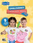 Omalovánky nažehlovacími obrázky Prasátko Peppa