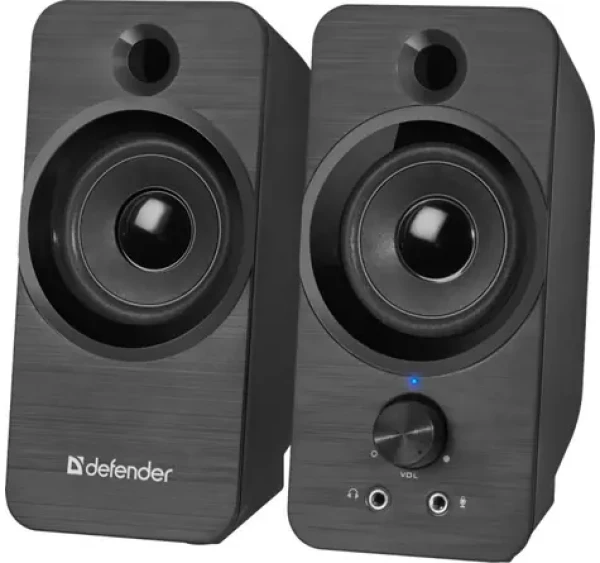 Defender SPK-190 černá / Reproduktory 2.0 / 8W / USB / 3,5mm jack (65190)