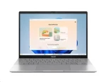 Asus Vivobook S14 stříbrná / 14" WUXGA / AMD Ryzen 7 260 3.8GHz / 16GB / 1TB SSD / AMD Radeon Graphics / W11H (M3407HA-LY014W)