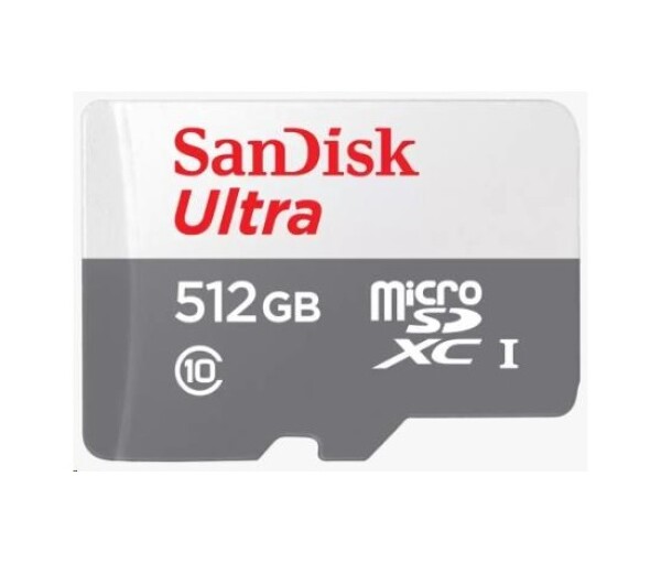 Sandisk MicroSDXC karta 512GB Ultra (100MB/s, Class 10 UHS-I, Android) EDF_493443