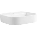 CERANO - Umyvadlo keramické - na desku - Vico - bílá lesklá - 45x45,5 CER-680336