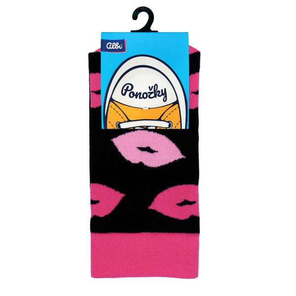 Valentýnské ponožky - Pusinky - Albi