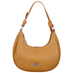 Trendy dámská koženková kabelka na rameno Tricia, hnědá