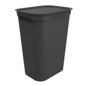 Koš na špinávé prádlo BRISEN černý, 50 l