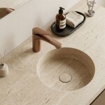 REA - Umyvadlová baterie PREMIUM Vision Copper Brush Low REA-B6343