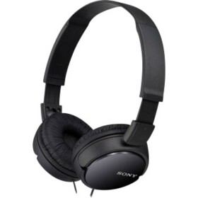 Sony MDR-ZX110AP sluchátka otevřená (On Ear) kabelová černá složitelná, headset