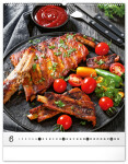 Nástěnný kalendář 2026 NOTIQUE - Gourmet, 48 x 56 cm